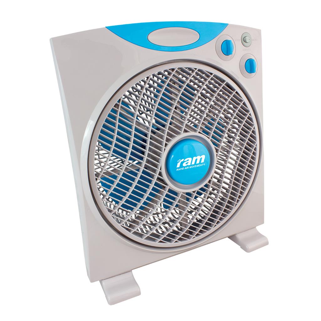 Ram Eco Fan 12/" Oscillating 3 Speed Air Circulating Hydroponic