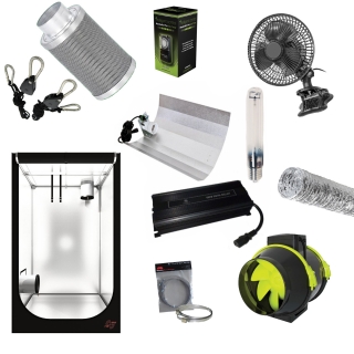 Filter Fan Lamp Ballast Reflector Complete Hobby Grow Tent 120 x 120 x 200 Kit 